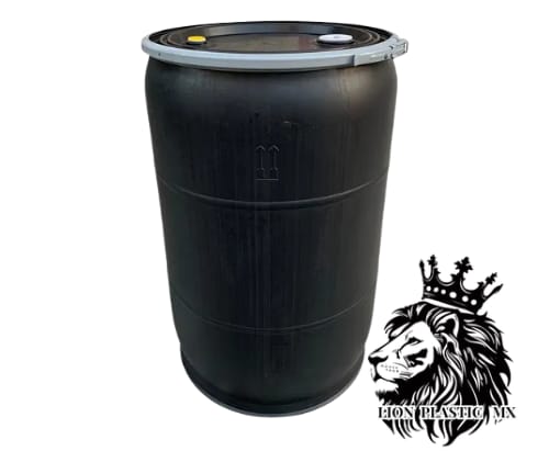 TAMBO DE PLASTICO 220 LITROS ENLANILLADO ABIERTO DE 2da VIDA DE RECUPERACION