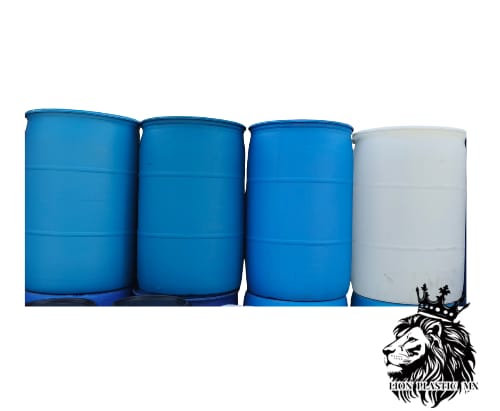 TAMBO DE PLASTICO 220 LITROS DE 2da USADO DE RECUPERACION (SELLADO U ABIERTO)